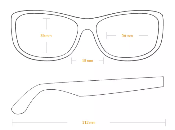 ابعاد عینک کودک جولبو مدل  EXTEND Kids كد J4951121