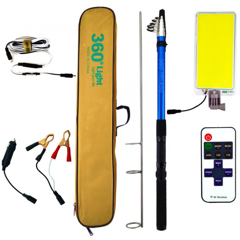 فیش لایت 360 درجه لنسری کیف برزنتی مدل FR-04 COB RF