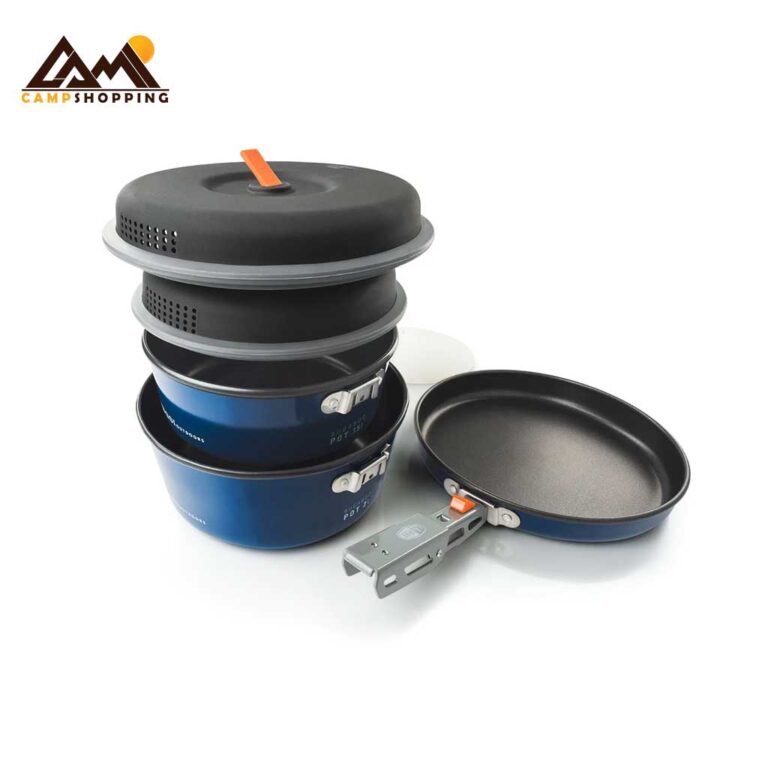 ست ظروف 4 نفره جی اس آی مدل GSI Outdoors Bugaboo Base Camper - سایز L