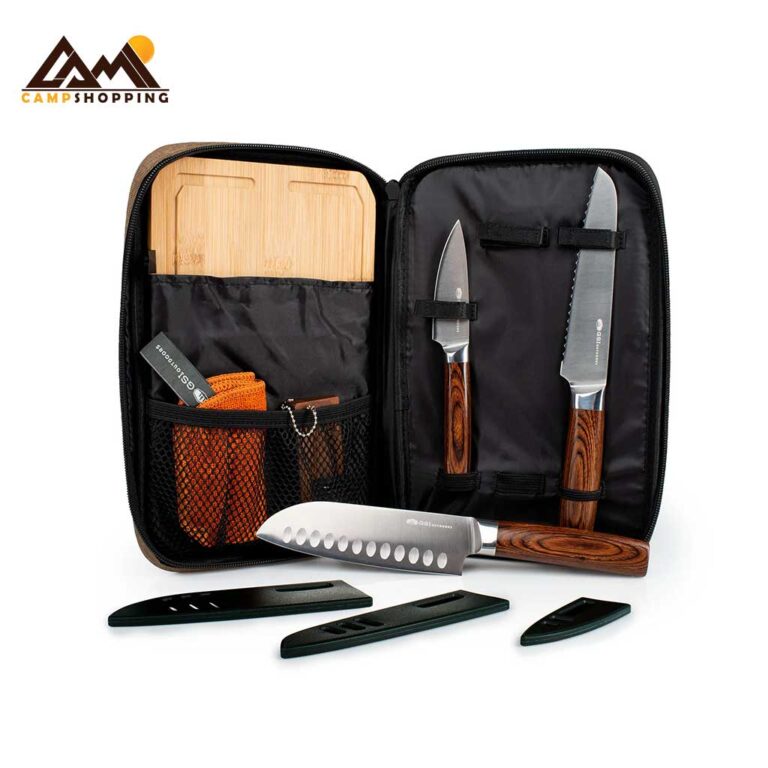 ست چاقو و تخته برش جی اس آی GSI OUTDOORS RAKAU