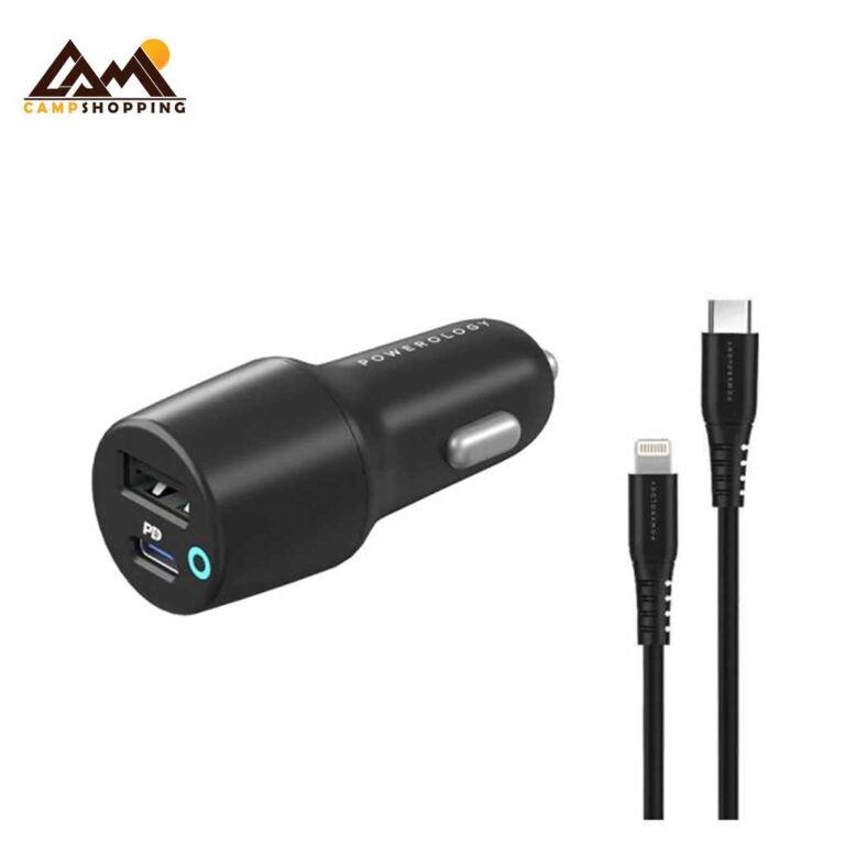 شارژر فندکی 32W پاورولوجی مدل PCCSR004