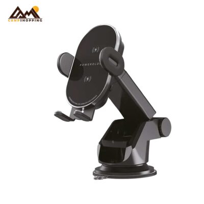 هولدر موبایل وایرلس شارژر پاورولوجی POWEROLOGY مدل CAR CHARGER MOUNT 3 in 1