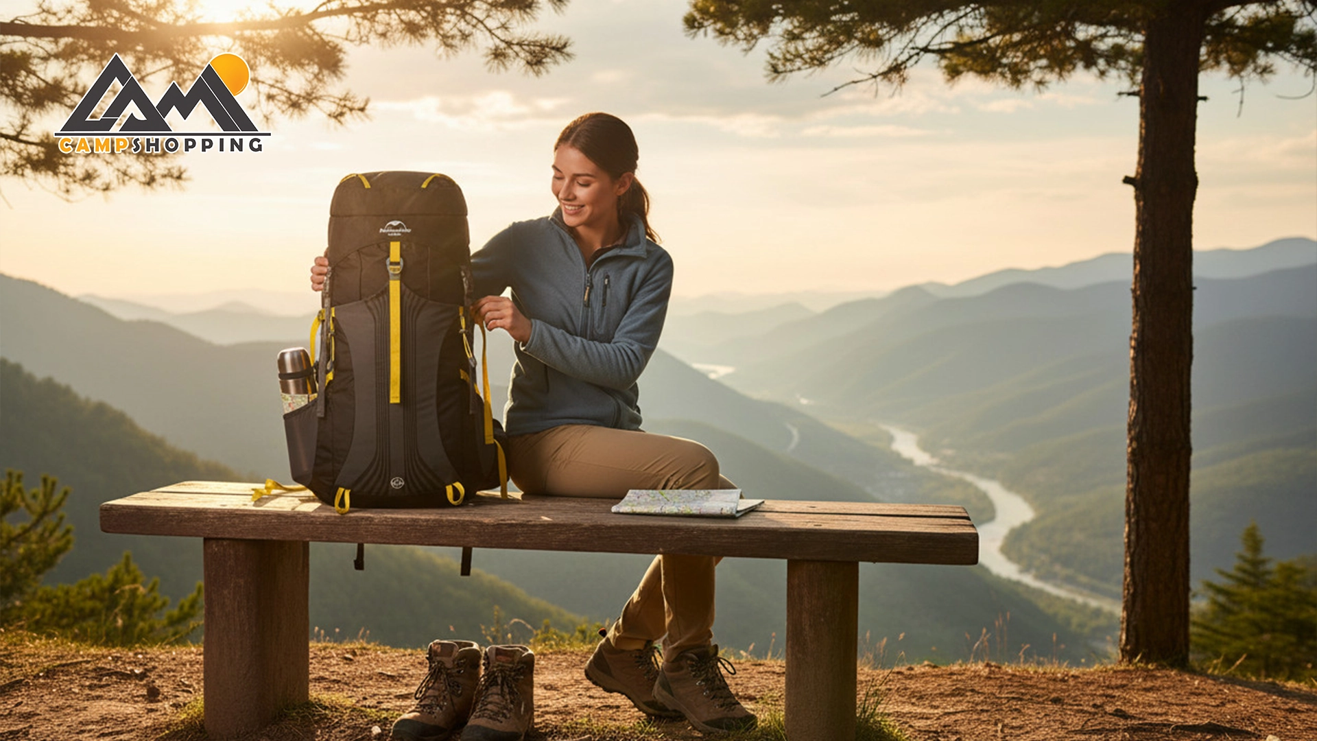 کوله 55 لیتر نیچرهایک مدل NH16Y020-Q