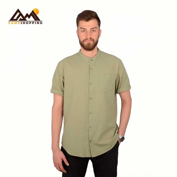 پیراهن آستین کوتاه مردانه هیمالیا کد 310489