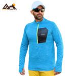 بلوز مردانه نیم زیپ هیمالیا کد 310497