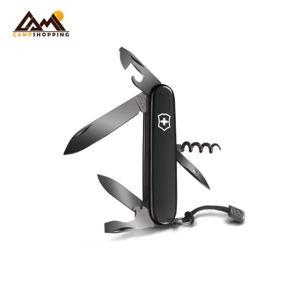 چاقو ویکتورینوکس مدل SPARTAN ONYX BLACK کد 1.3603.31P