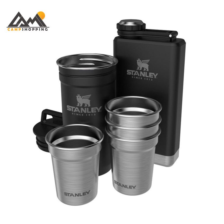 ست شات و قمقمه کتابی استنلی سری Adventure مدل shot glass + flask set