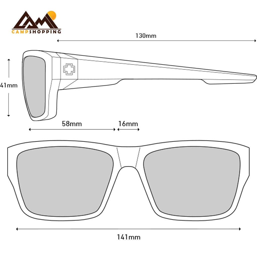 عینک +SPY سری DIRTY MO 2 مدل HD PLUS کد 0017