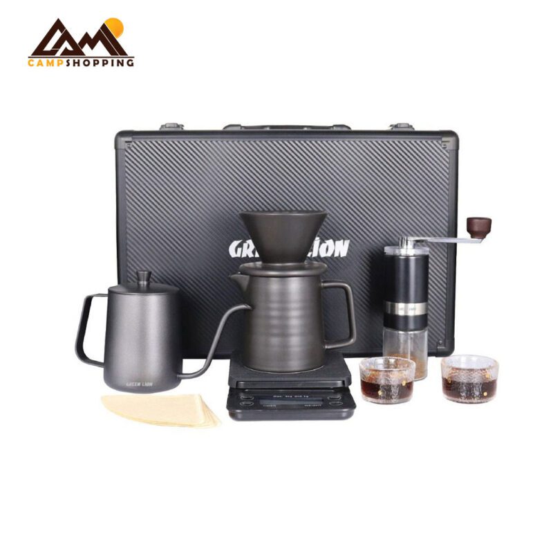 ست قهوه ساز GREEN LION مدل COFFEE MAKER SET کد GNG80COFFBK