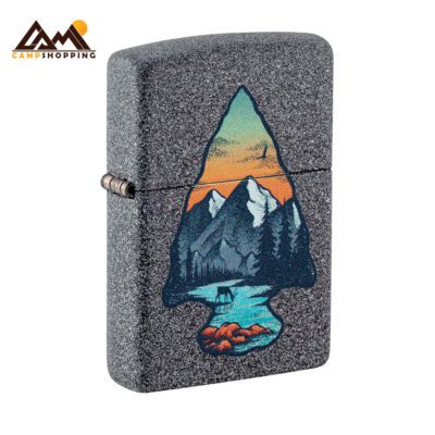 فندک زیپو طرح MOUNTAIN DESIGN کد 46007