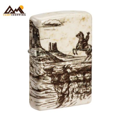 فندک زیپو طرح WILD WEST SCENE کد 48518