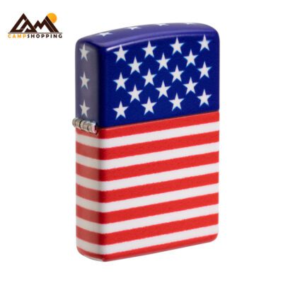 فندک زیپو طرح STARS AND STRIPES FLAG کد 48700