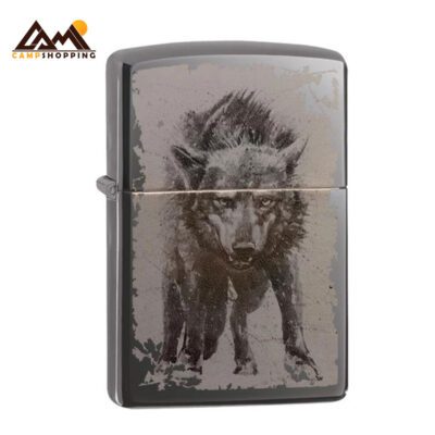 فندک زیپو طرح WOLF DESIGN کد 49073