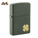 فندک زیپو طرح FOUR LEAF CLOVER کد 49796