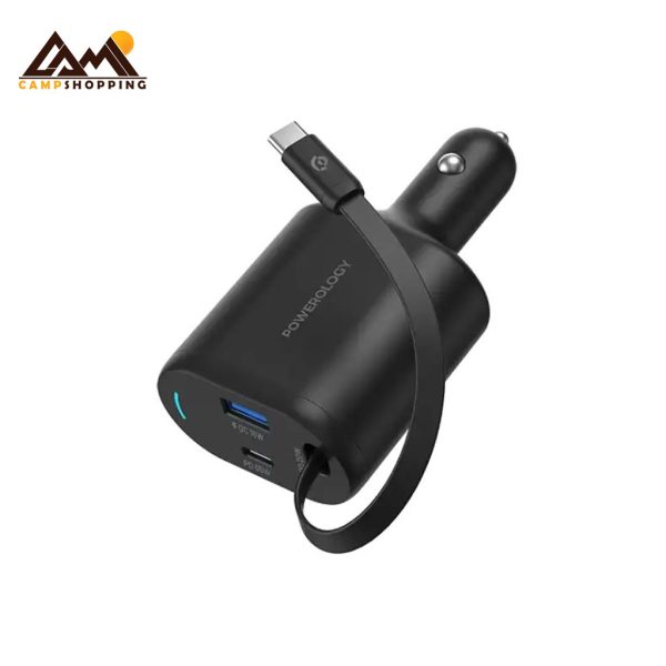 شارژر فندکی 115W پاورولوجی مدل PCCSR019