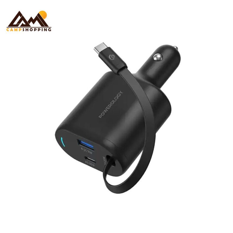شارژر فندکی 115W پاورولوجی مدل PCCSR019