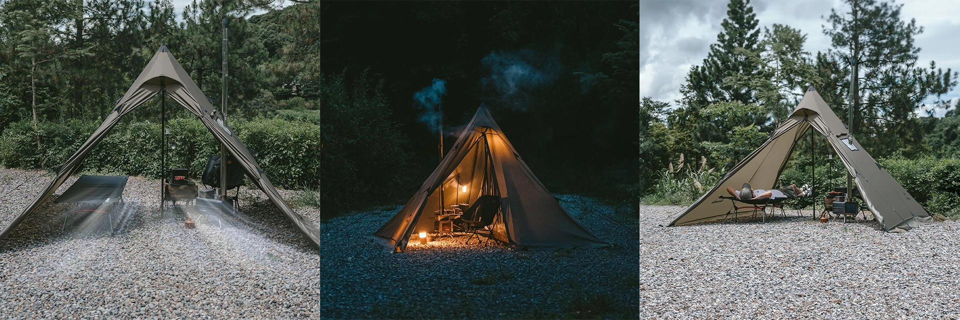 چادر سرخ پوستی NATUREHIKE کد CNK2300ZP025