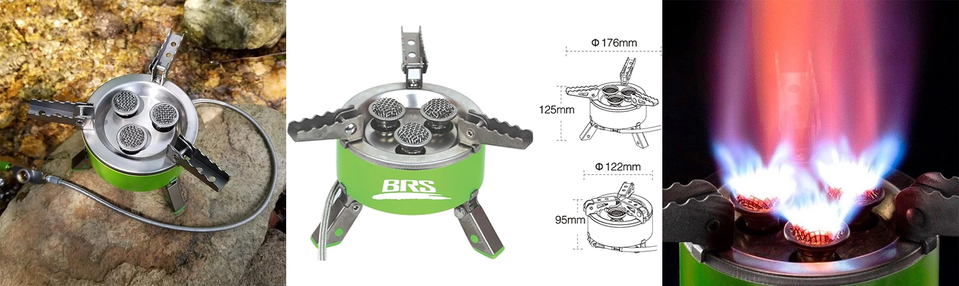اجاق کمپینگ بی آر اس مدل BRS-73