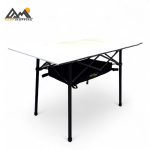 میز آلومینیومی آکاردئونی 6 نفره پرستیژ کد 66855