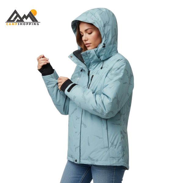 کاپشن دوپوش زنانه کاراکال کد CA-C3114B