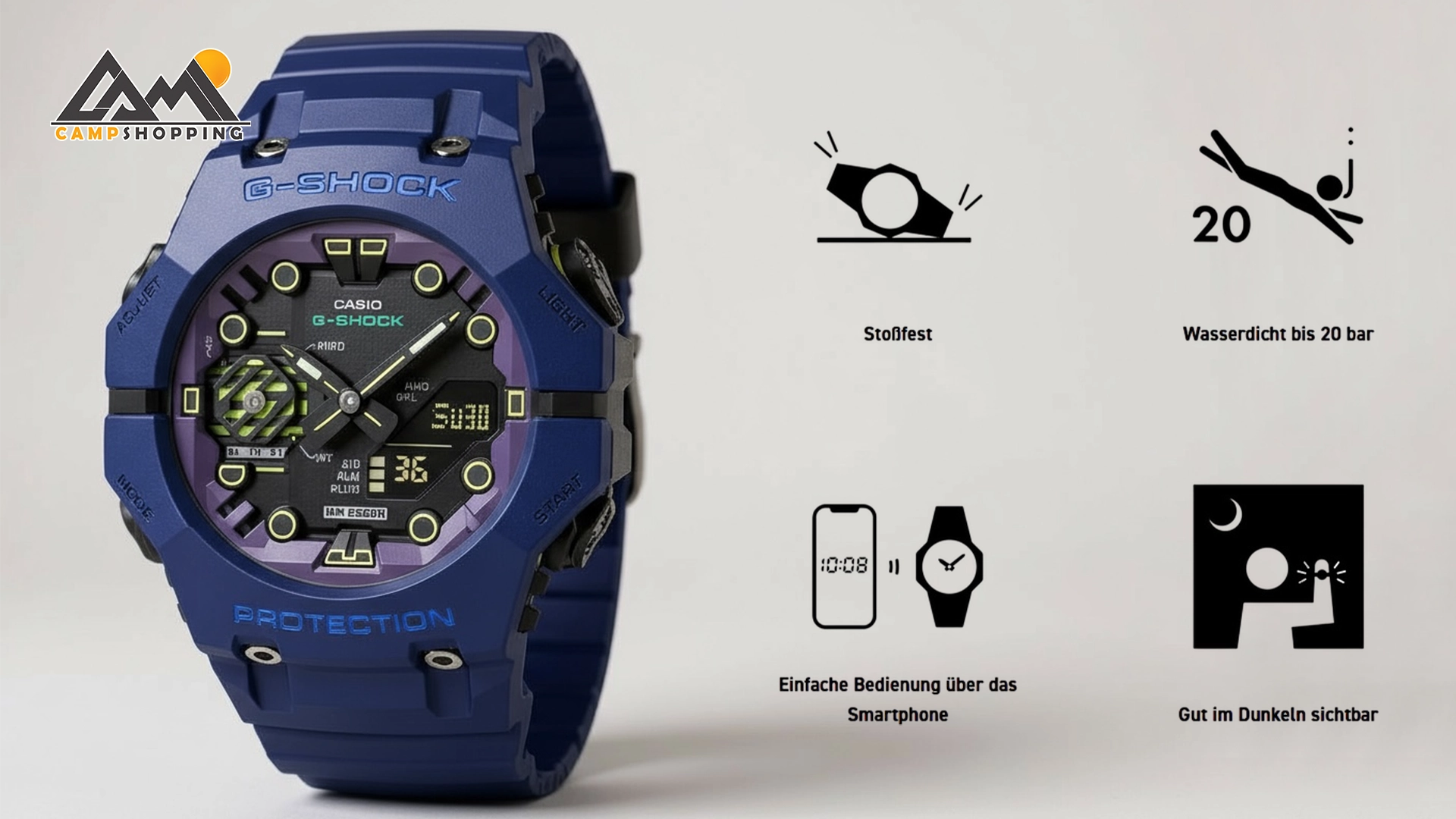 ساعت کاسیو سری G-SHOCK مدل GA-B001CBR-2ADR