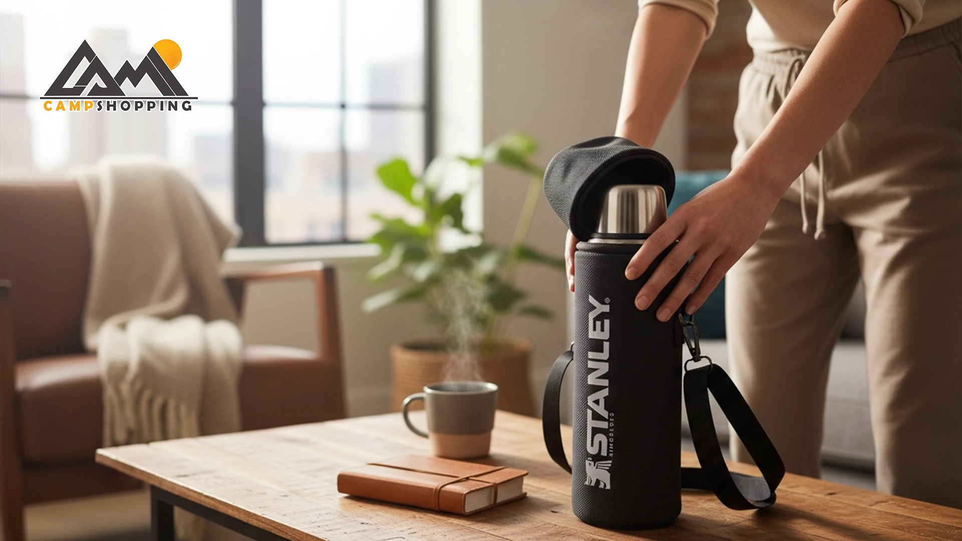 کاور فلاسک درب دار استنلی اونیکس مدل TO GO 1000 + CLASSIC 750