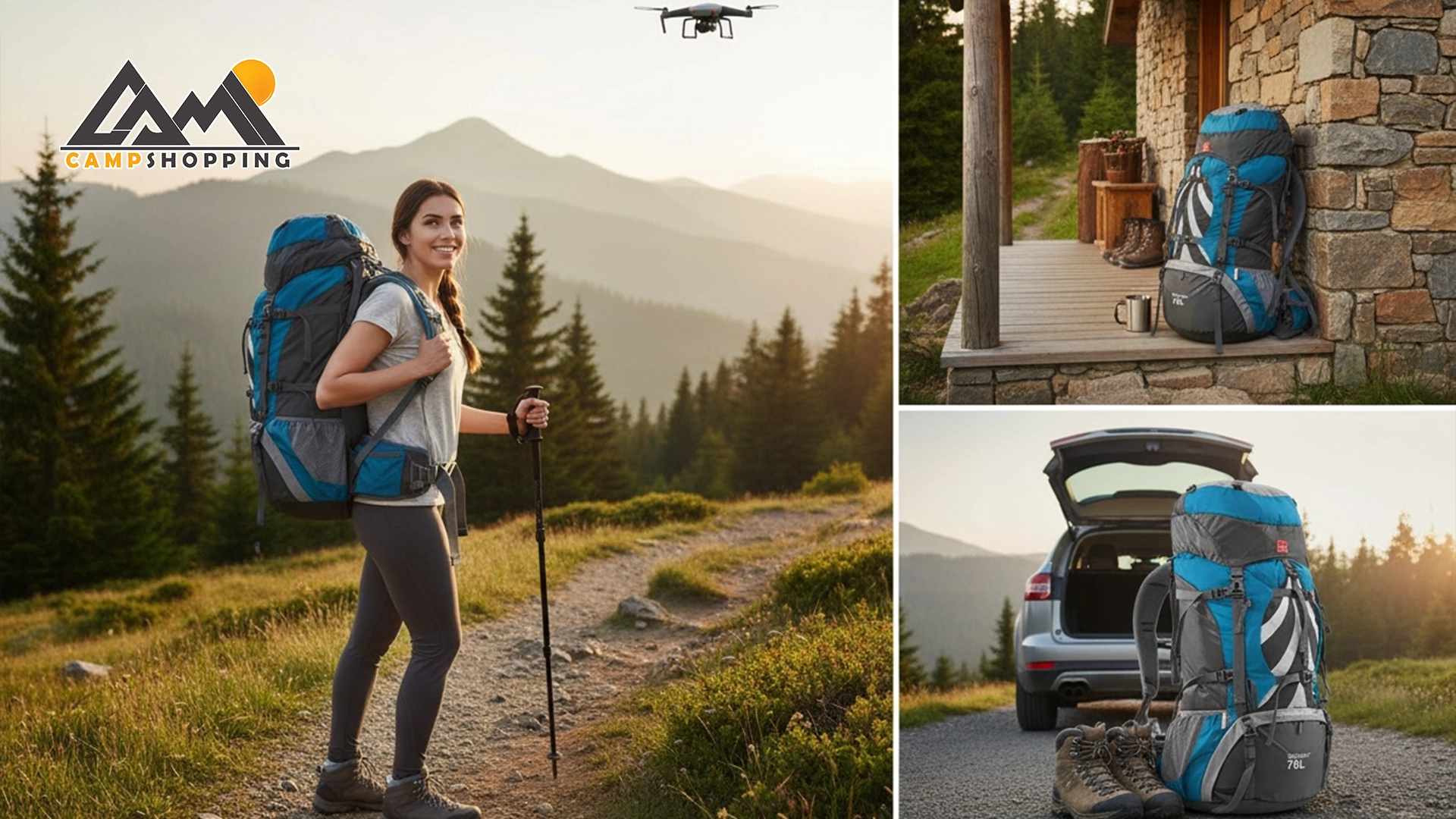 کوله 5+70 لیتر نیچرهایک مدل DISCOVERY کد NH70B070-B