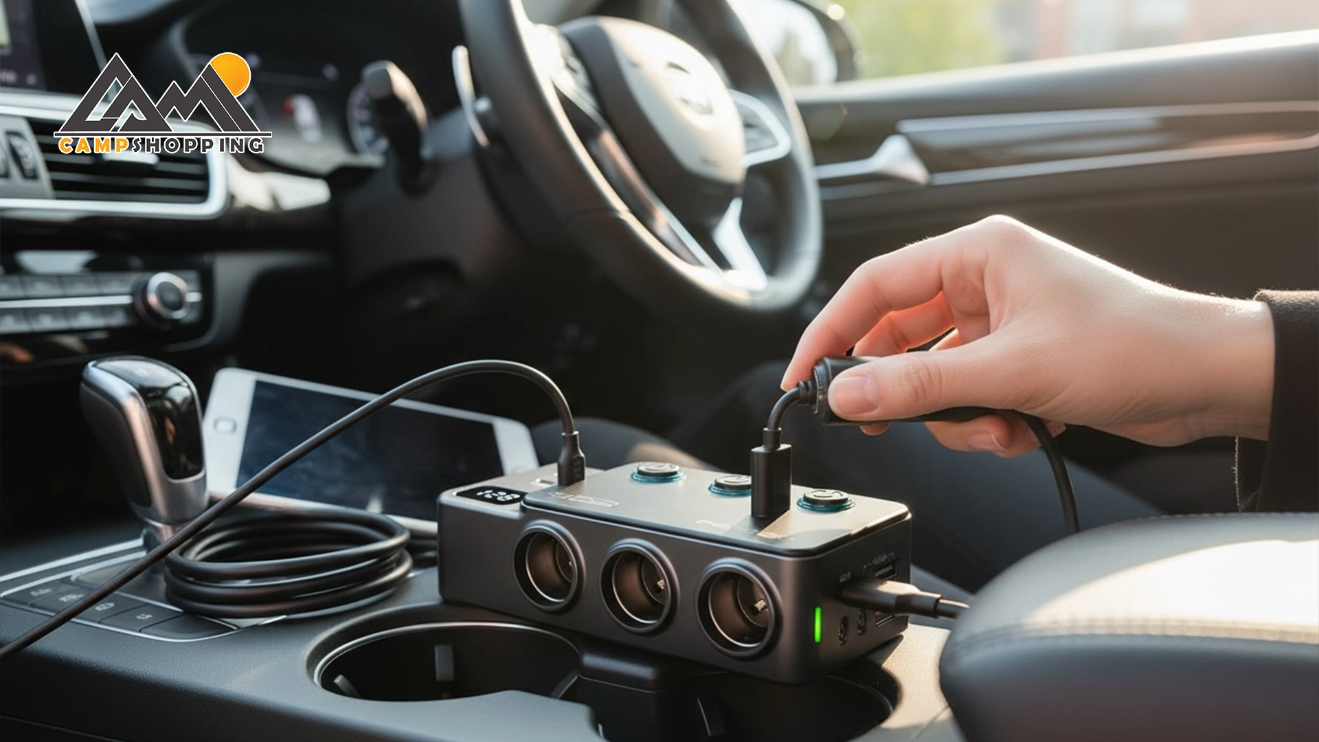 پاور هاب فندکی خودرو پرودو مدل PDFWCH070DG