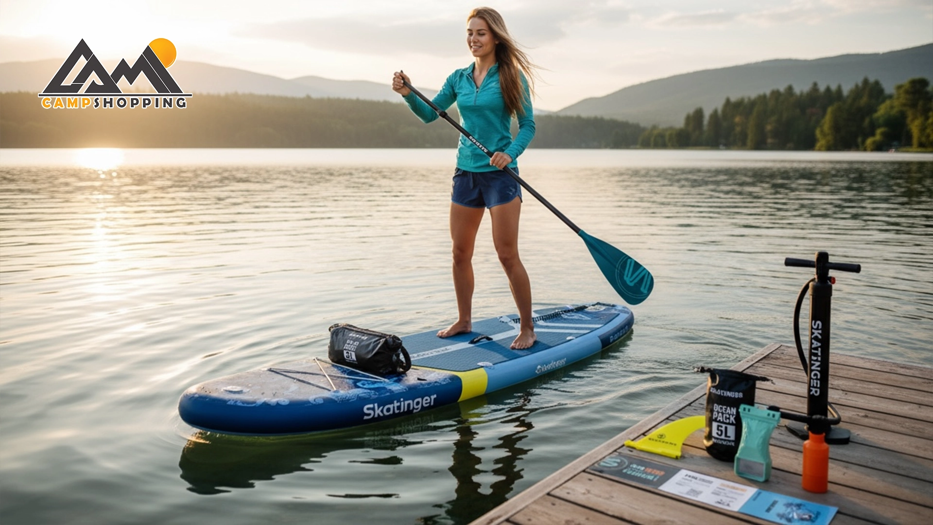 پدل برد اسکاتینگر مدل PRANA