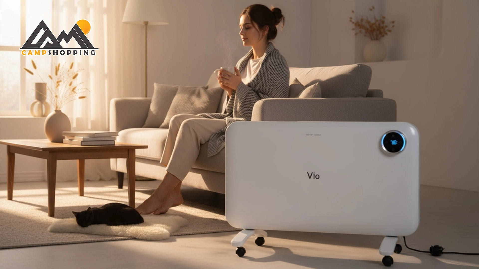 بخاری برقی ویو مدل V-650