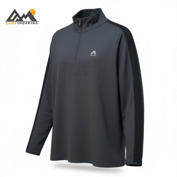 بلوز نیم زیپ مردانه بلک آرال مدل 53036A