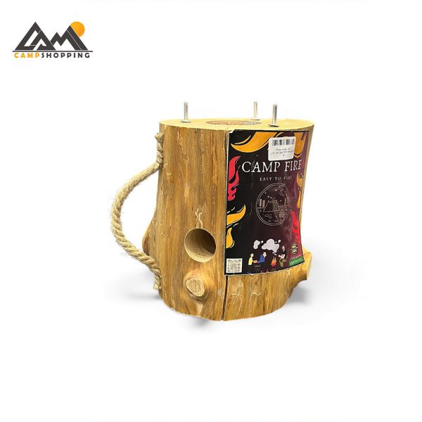 اجاق چوبی سوئدی اش وود مدل CAMP FIRE سایز – S