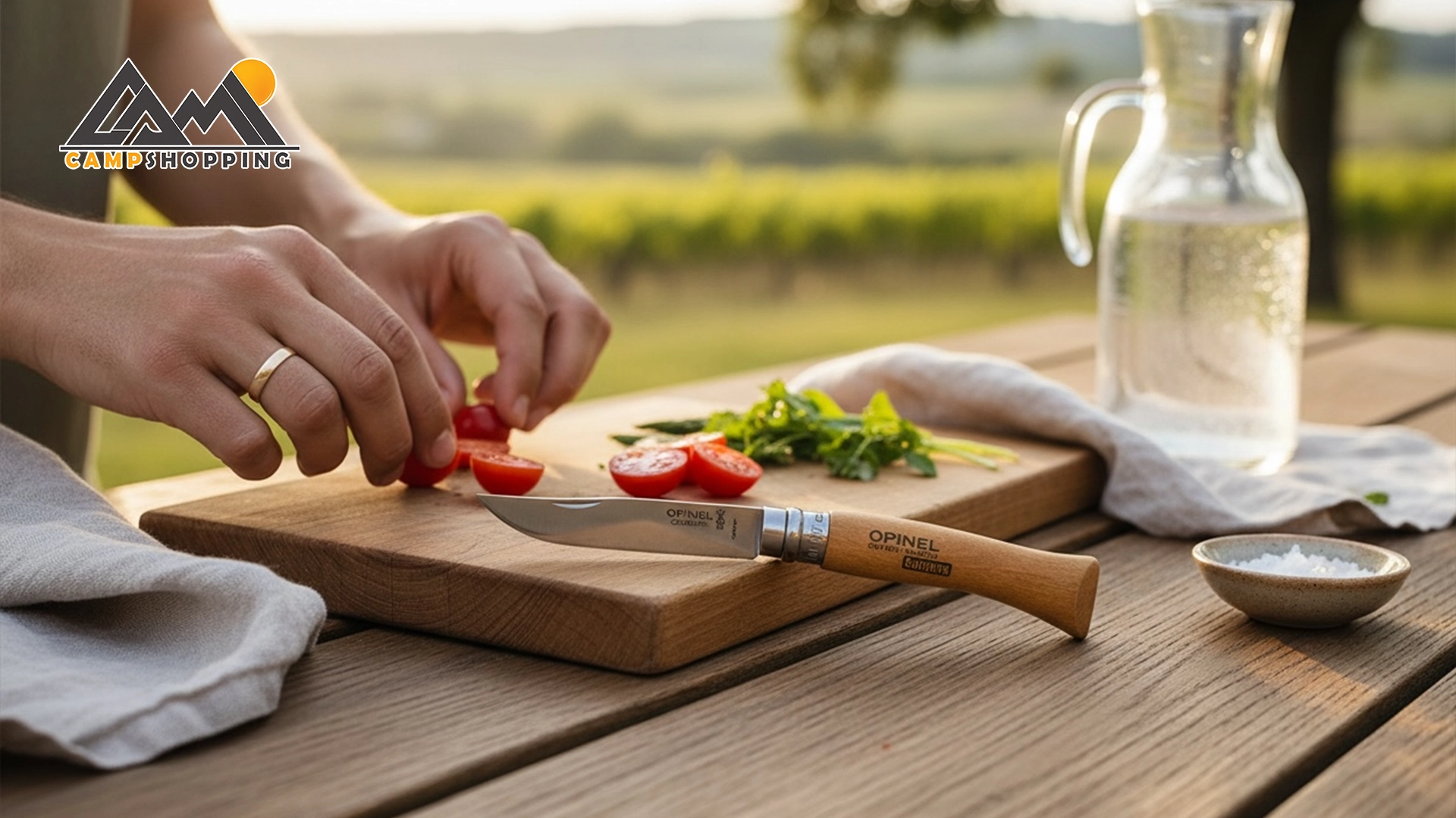 چاقو اوپینل سری CARBONE مدل N°07