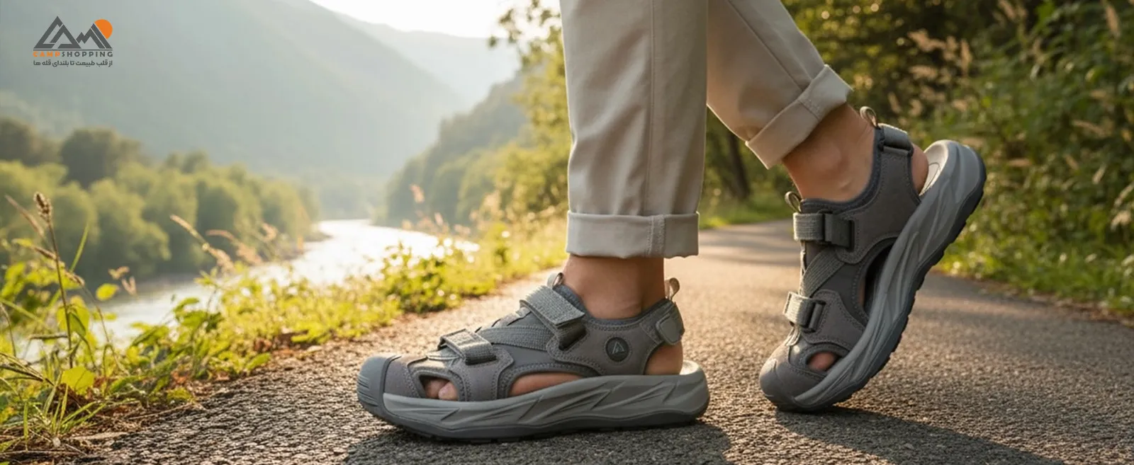 یک مدل صندل طبیعت گردی