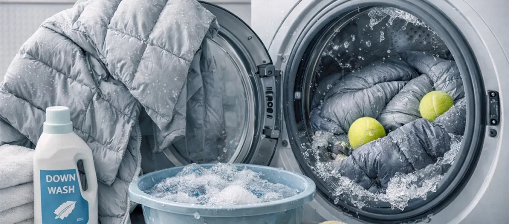 نحوه شست و شو کاپشن پر