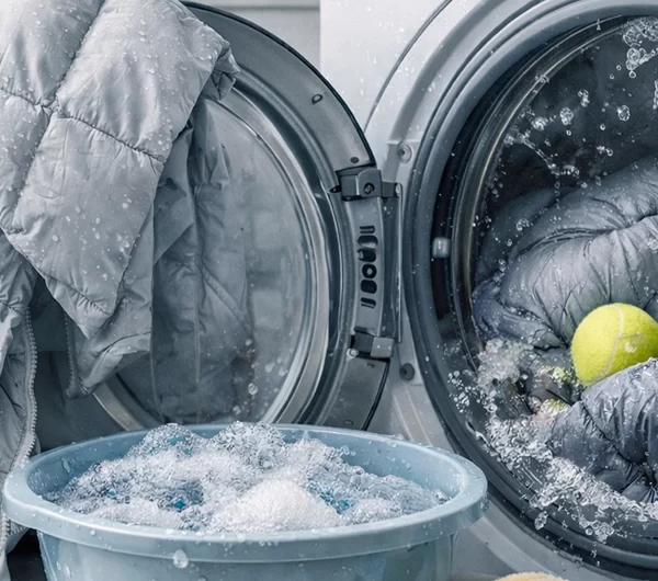 نحوه شست و شو کاپشن پر