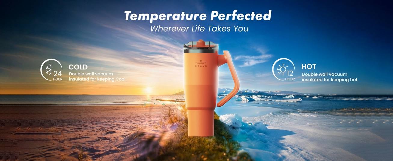 ماگ دسته دار بریو مدل TEMPGUARD کد BT-04 - حجم 950 میلی لیتر