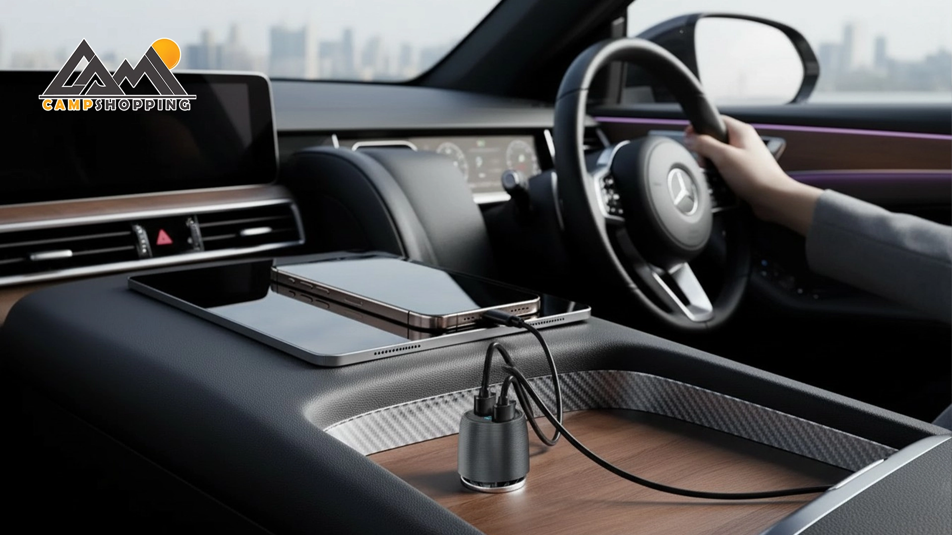 شارژر فندکی 66 وات پاورولوجی مدل VELOX کد PCCSR021BK