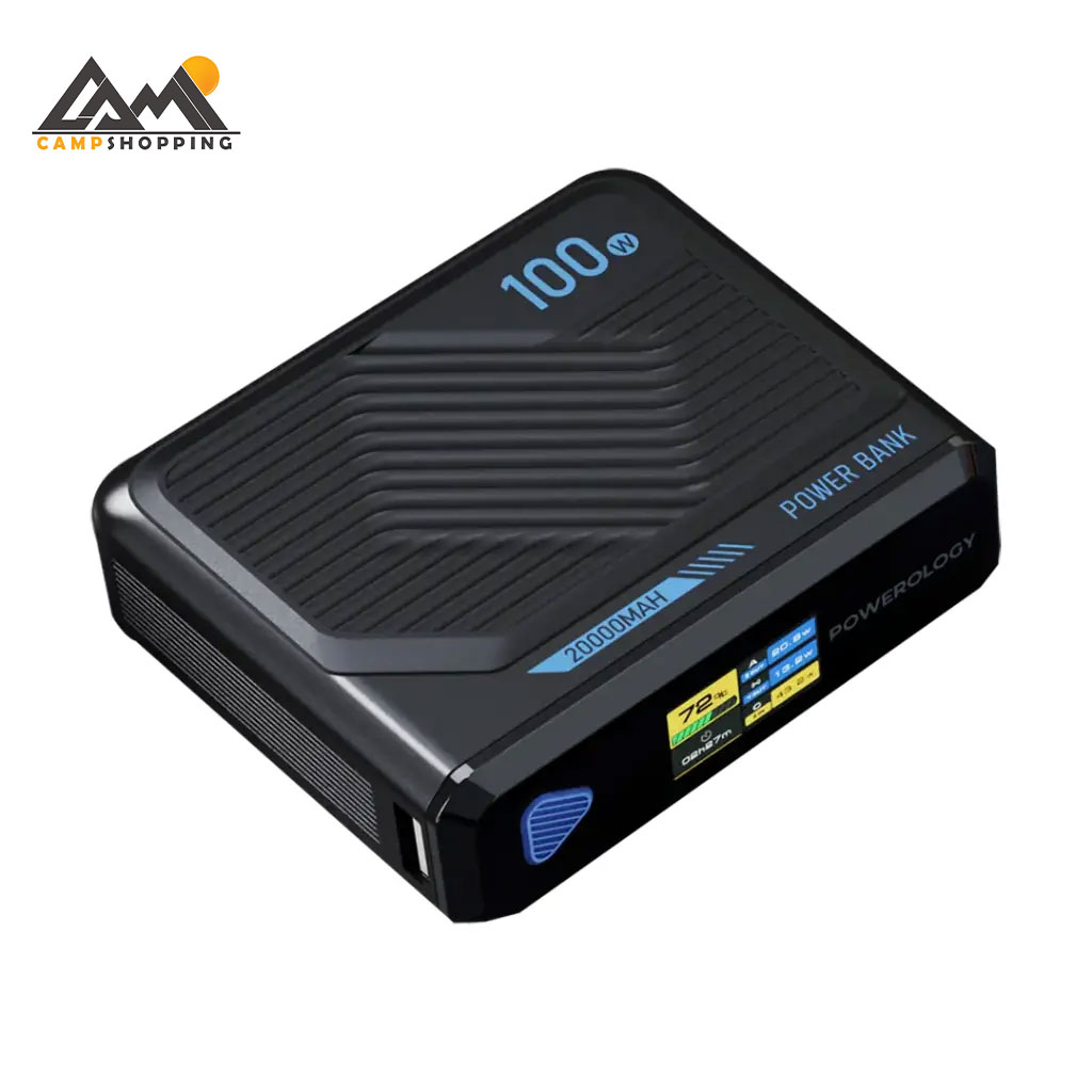 PPBCHA79-9 پاوربانک وایرلس پاورولوجی مدل PPBCHA79 ظرفیت 10000 میلی آمپر