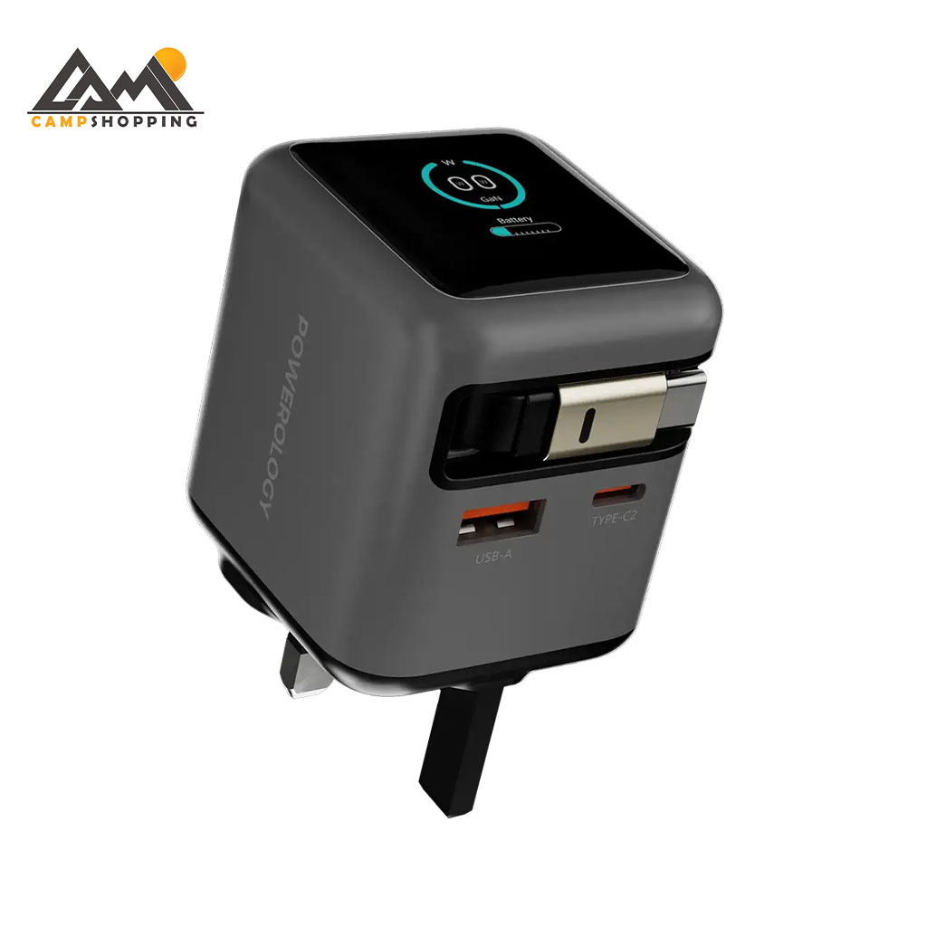 PWCUQC05(3) شارژر 70 وات پاورولوجی مدل HALO کد PWCUQC05