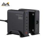 مبدل برق 300 وات پاورولوجی مدل VOLT-X GAN کد PWGAN300WBK