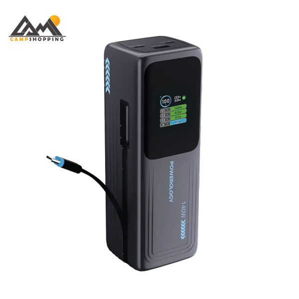 پاوربانک پاورولوجی مدل Thunderamp کد PWP001AD حجم 30000 میلی آمپر