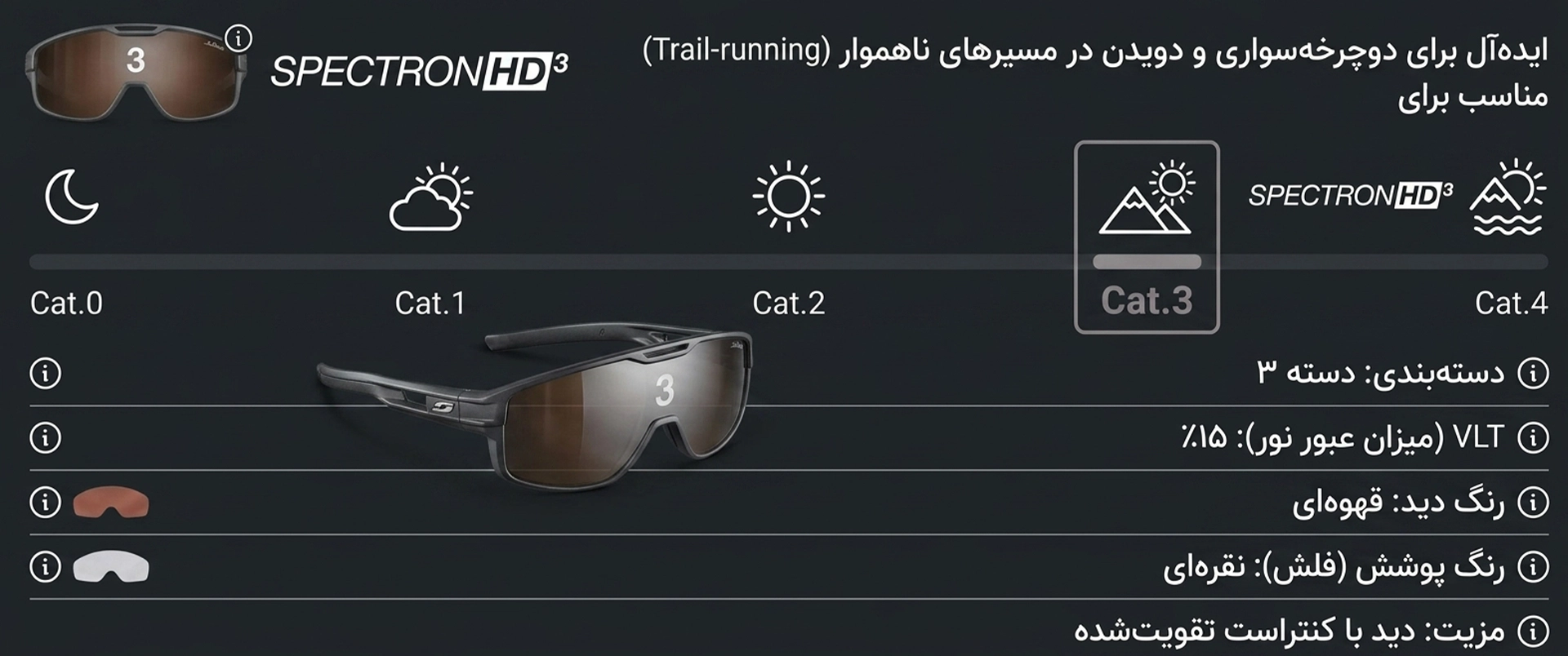 عینک جولبو مدل FURY کد J5311620