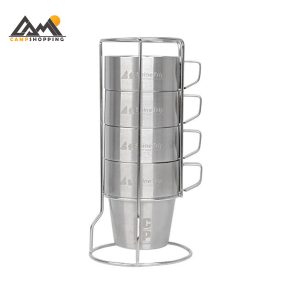 ست 4 عددی لیوان دو جداره شاین تریپ کد 38435